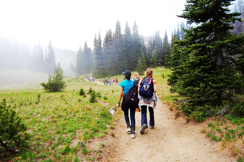 Photo of a day hike