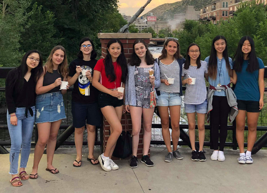 Photo of an RA group at Mathcamp 2018