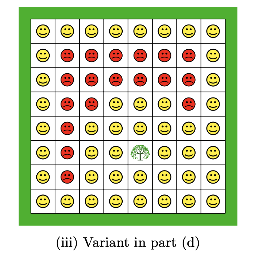 image: Variant in part (d)