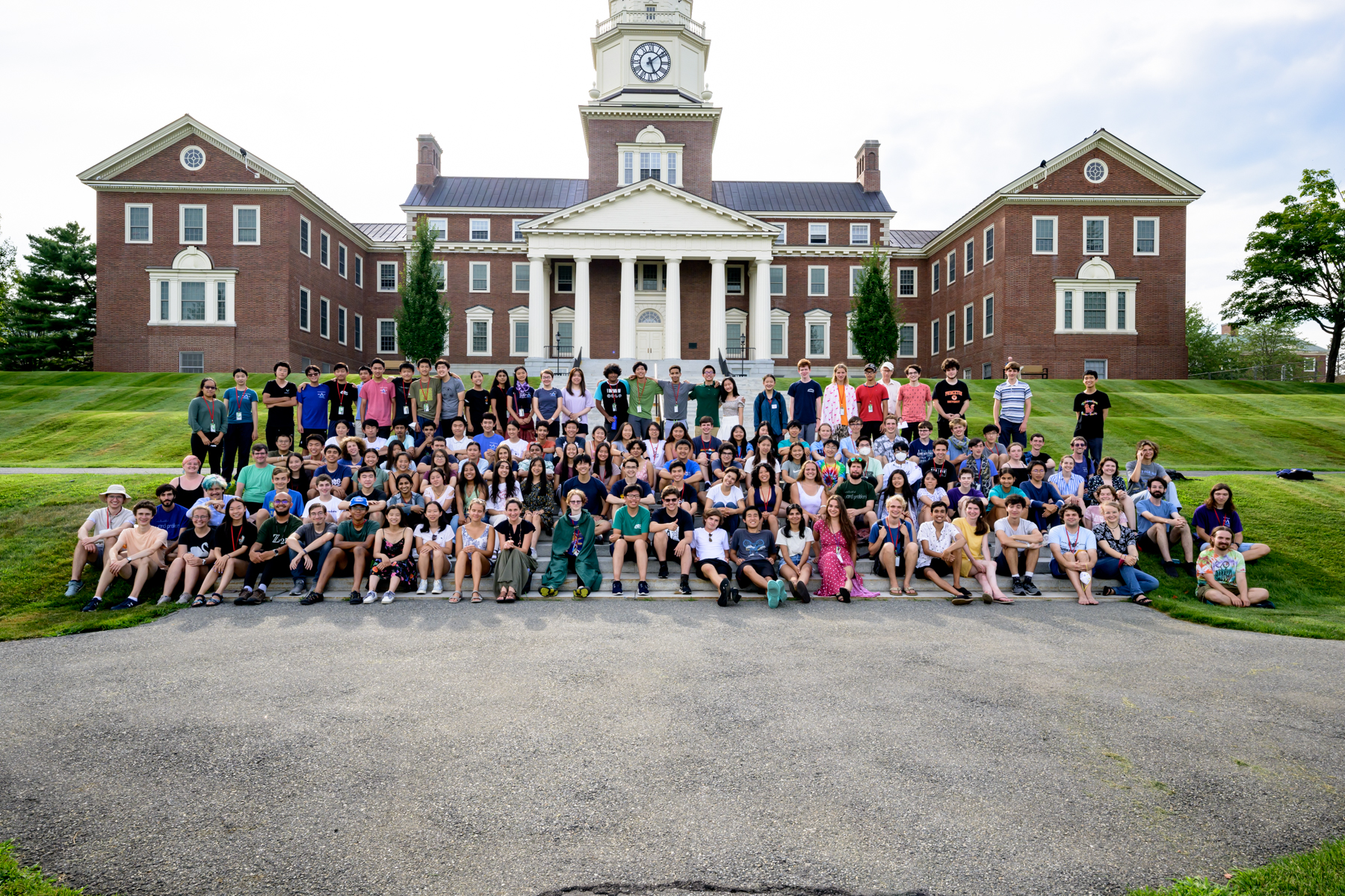 Group picture of campers and staff at MC 22