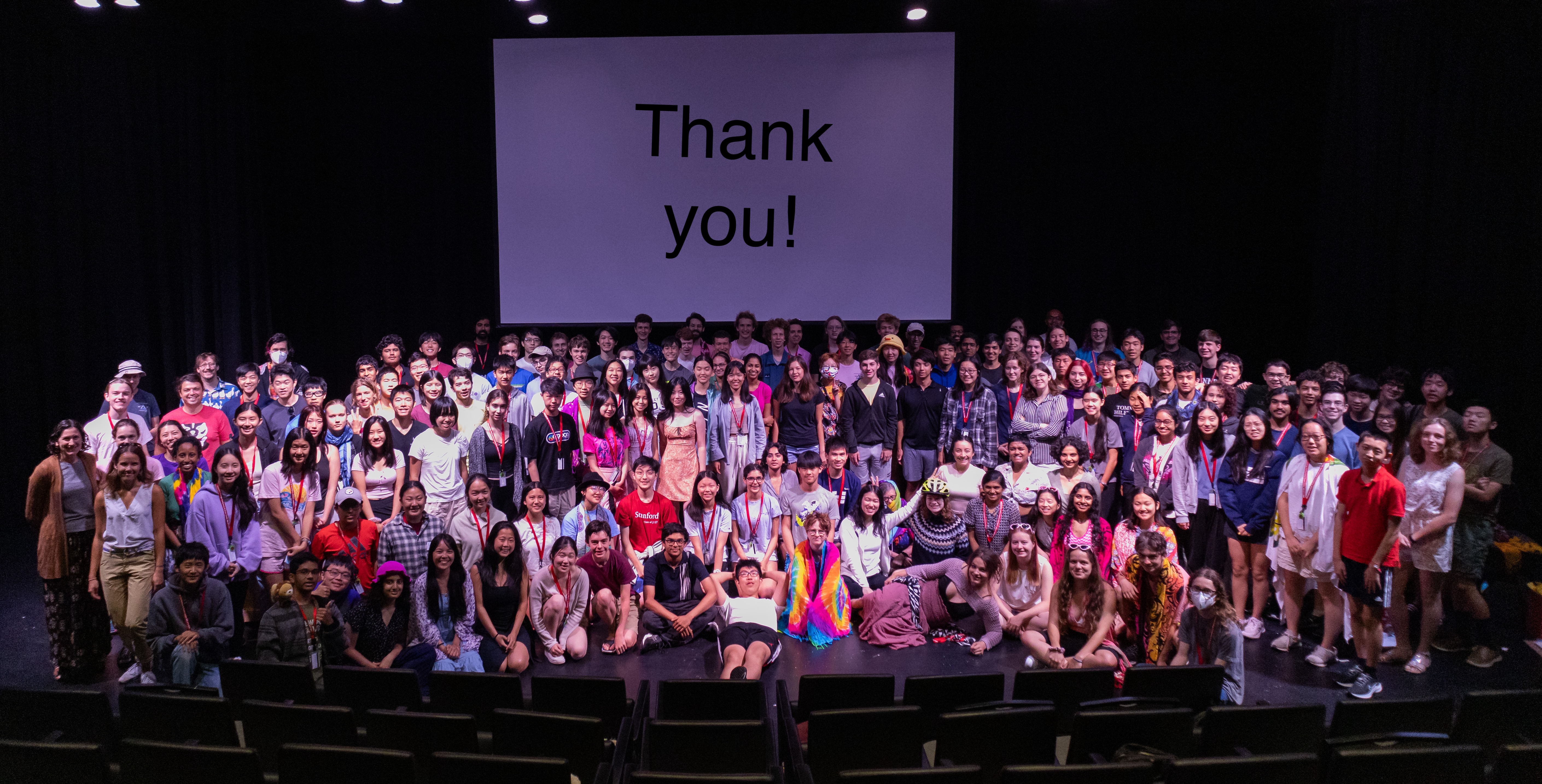 Group picture of the Mathcamp 2023 participants